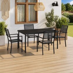 Upgrade Your Patio with this 5 Piece Dining Set