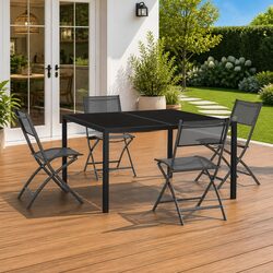 Upgrade Your Space with This Elegant Outdoor Dining Set