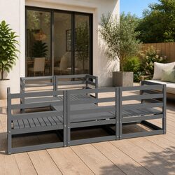 Elevate Your Outdoor Space with 6 Piece Lounge Set