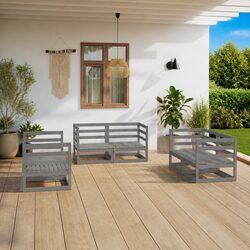 Enhance Your Outdoor Space with This 6 Piece Lounge Set