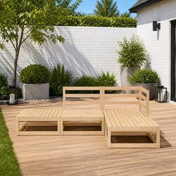 Enhance Your Outdoor Space with a 4 Piece Lounge Set