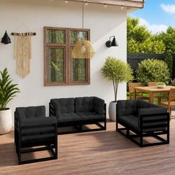 Transform Your Outdoor Space with This 6-Piece Lounge Set