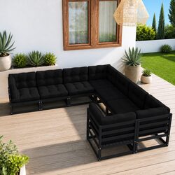 Enhance Your Outdoor Space with an 8 Piece Lounge Set
