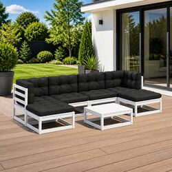 Enhance Your Outdoor Space with 7 Piece Lounge Set