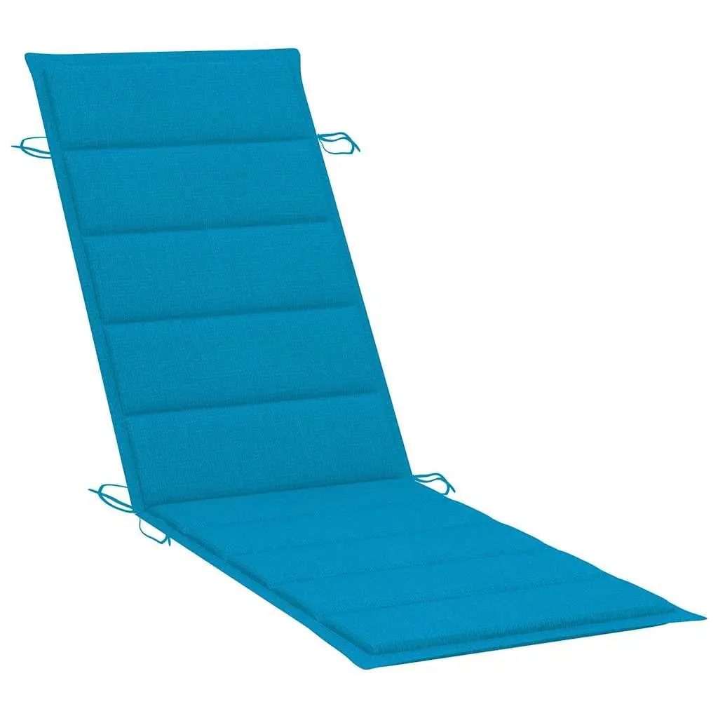 Sun Loungers 2 pcs Solid Wood Acacia Outdoor Garden Patio Daybed with Cushions