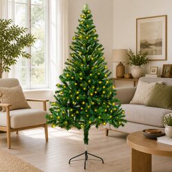 Enhance Your Holidays with a 150 cm Pre-lit Christmas Tree