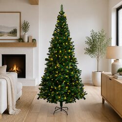 Enhance Your Space with a 240cm Pre-lit Christmas Tree