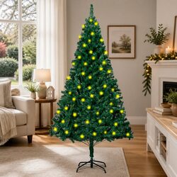 Enhance Your Holiday Space with a 180cm Green Christmas Tree