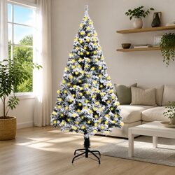 Enhance Your Home with a 240cm Pre-lit Christmas Tree