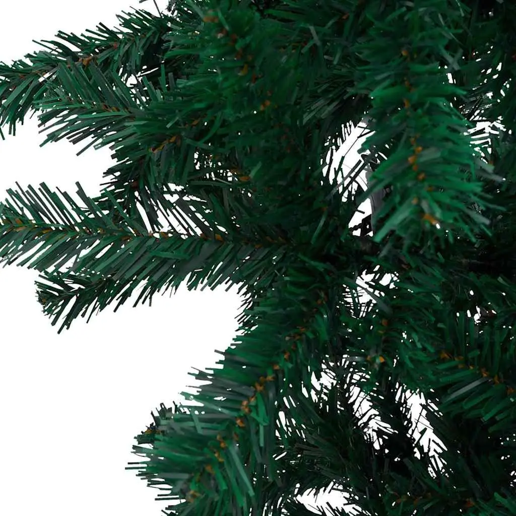 Upside-down Artificial Christmas Tree 240cm Pre-lit LED Unique Holiday Decor