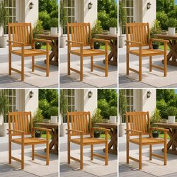 Transform Your Outdoor Living with 6 Garden Chairs