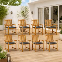 Transform Your Outdoor Space with an 8-Piece Garden Chair Set