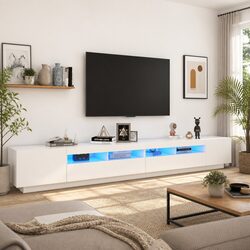 Enhance Your Living Room with a White 300cm TV Cabinet