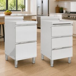 Stylish Stainless Steel Kitchen Storage Cabinet for Your Space