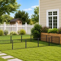 Outdoor Silver Steel Dog Kennel for Active Pets 15 m²