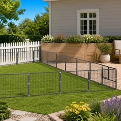 Enhance Your Outdoor Space with This Dog Kennel Enclosure