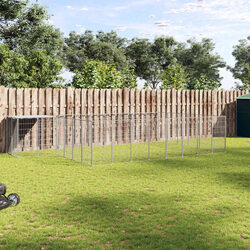 Enhance Your Outdoor Space with a Steel Dog Enclosure