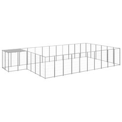 Outdoor Dog Kennel 19.36 m² for a Spacious Play Area