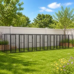 Enhance Your Backyard with a Spacious Dog Exercise Kennel