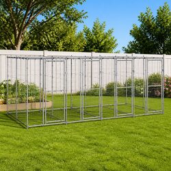 Versatile Dog Kennel for Outdoor Play and Safety