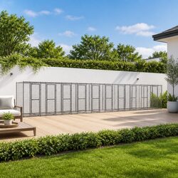 Enhance Your Yard with a Spacious Outdoor Dog Kennel