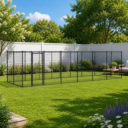 Elevate Your Pet's Play Area with This Sturdy Dog Kennel