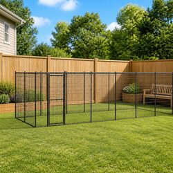 Outdoor Dog Play Pen Steel Enclosure 26.62 m²