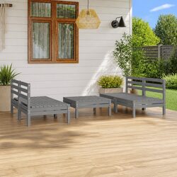 Transform Your Outdoor Space with 5-Piece Lounge Set