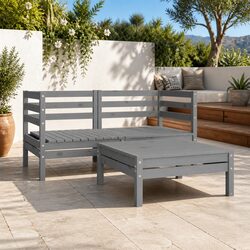 Enhance Your Outdoor Space with This 3 Piece Lounge Set