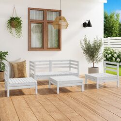 Enhance Your Outdoor Space with This 5-Piece Lounge Set