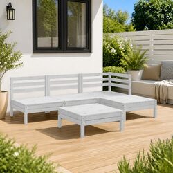 Enhance Your Outdoor Space with This 5 Piece Lounge Set