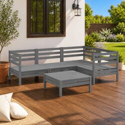 Transform Your Outdoor Experience with This 5 Piece Lounge Set