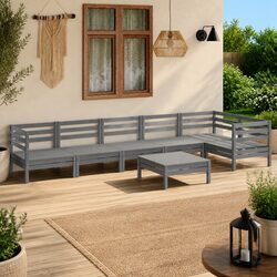 Enhance Your Outdoor Area with a 7 Piece Lounge Set