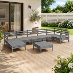 Transform Your Patio with an 8-Piece Lounge Set