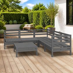 Pinewood Garden Lounge Set for Stylish Outdoor Spaces