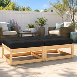 Enhance Your Outdoor Space with Footstools and Cushions