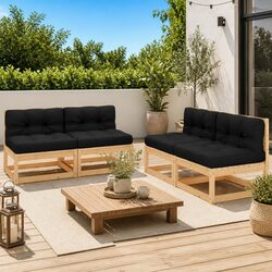 Enhance Your Outdoor Space with a 4 Piece Lounge Set