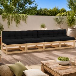 Enhance Your Outdoor Space with a 4 Piece Lounge Set