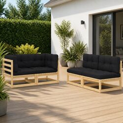 Elevate Your Outdoor Space with a 4 Piece Lounge Set