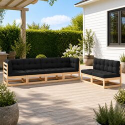 Transform Your Outdoor Space with a 6 Piece Lounge Set