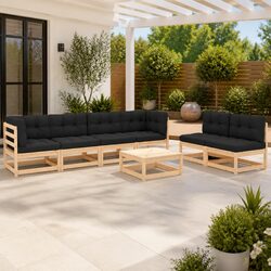Enhance Your Outdoor Space with 7 Piece Lounge Set