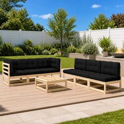 Enhance Your Outdoor Space with a 7 Piece Lounge Set