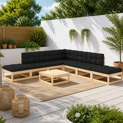 Enhance Your Outdoor Space with 8 Piece Lounge Set