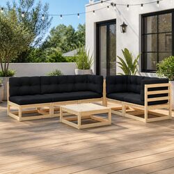 Enhance Your Outdoor Living with a 6 Piece Lounge Set