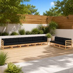 9 Piece Garden Lounge Set: Elevate Your Outdoor Space