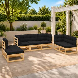 Enhance Your Outdoor Space with This 7 Piece Lounge Set
