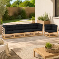 Transform Your Outdoor Space with a 5-Piece Lounge Set
