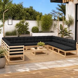 Transform Your Outdoor Space with a 12-Piece Lounge Set