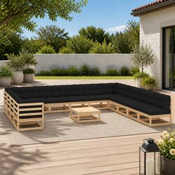 Transform Your Space with Our 14 Piece Garden Lounge Set