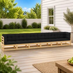 Enhance Your Outdoor Space with a 6-Piece Lounge Set